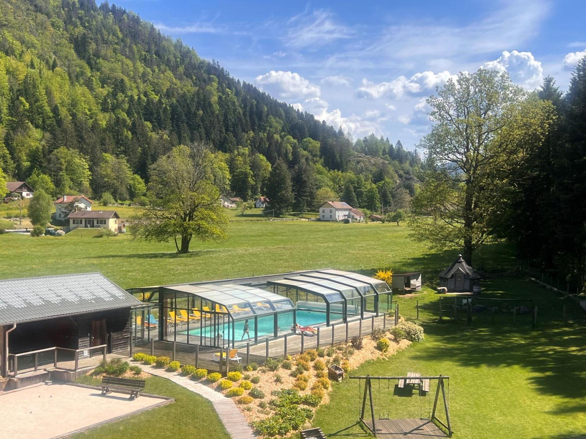 Gite Roche Des Ducs Avec Piscine Toute L'Annee, Spa, Sauna, Hammam Rochesson Экстерьер фото